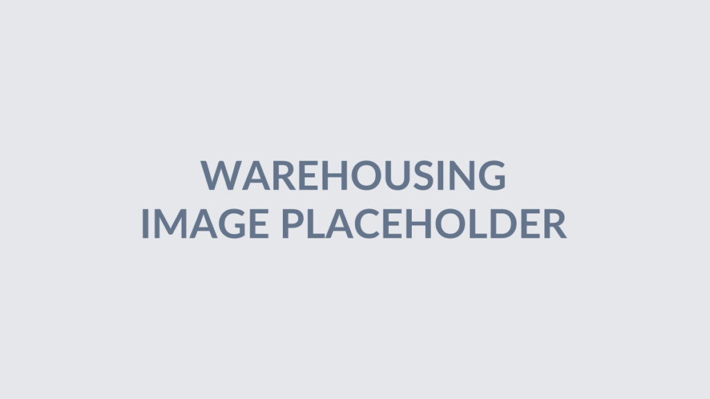 Warehousing — grey image placeholder